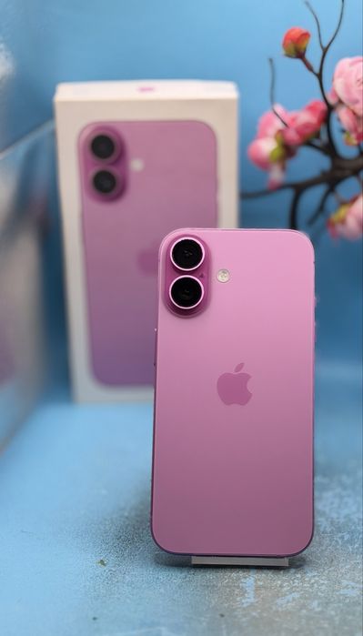 Apple iPhone 16, 256GB, 5G, Pink