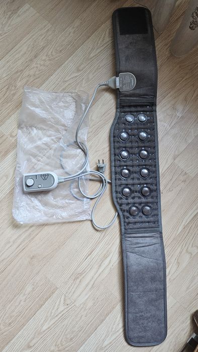 Aparat masaj spate / lombar cu încălzire – Ceragem + centură Ceratronic Magic Belt/ set complet
