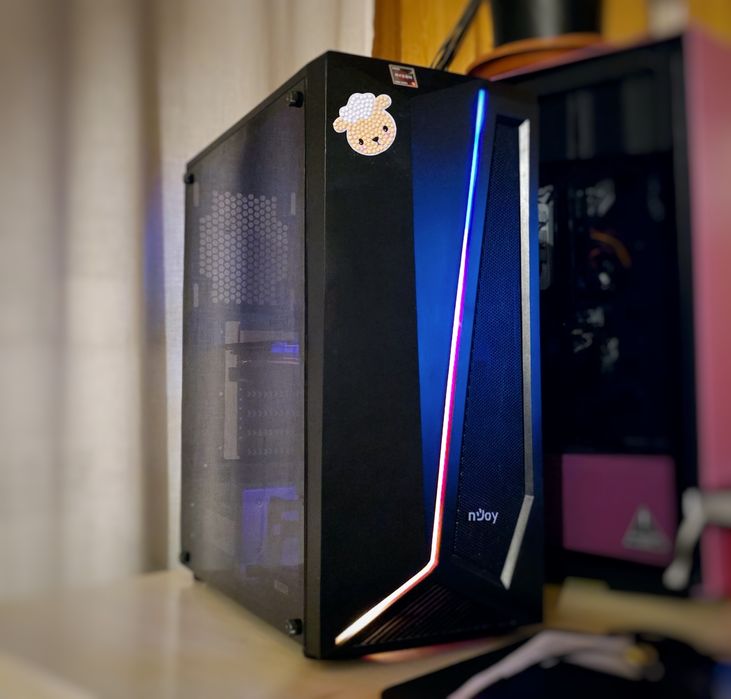 Unitate pc gaming jocuri Ryzen 5 5500 RX 5500 XT GDDR6