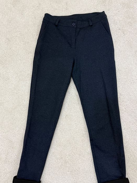 Дамски тъмно син панталон