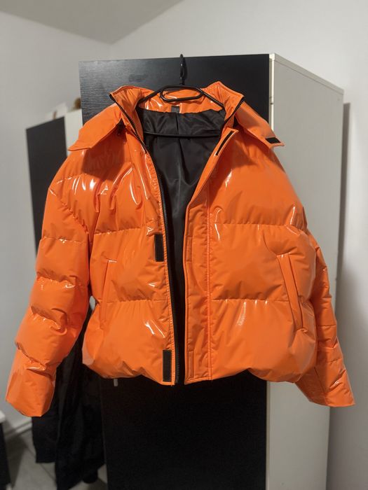 Vand geaca de iarna portocalie