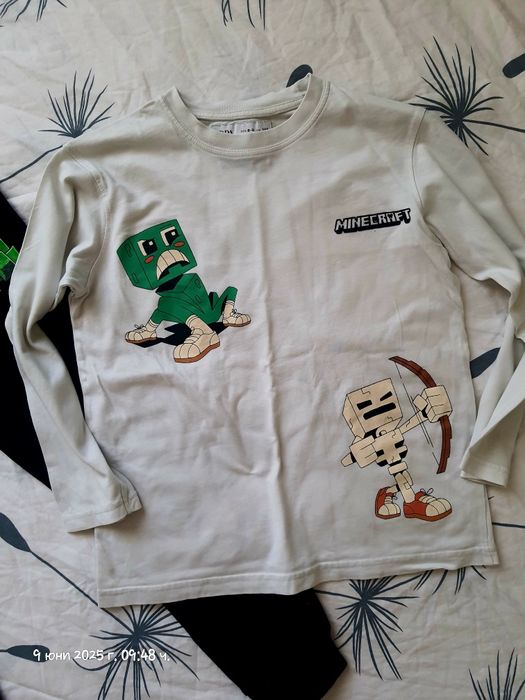 Комплект MINECRAFR 134р-р 25лв.ВСИЧКО