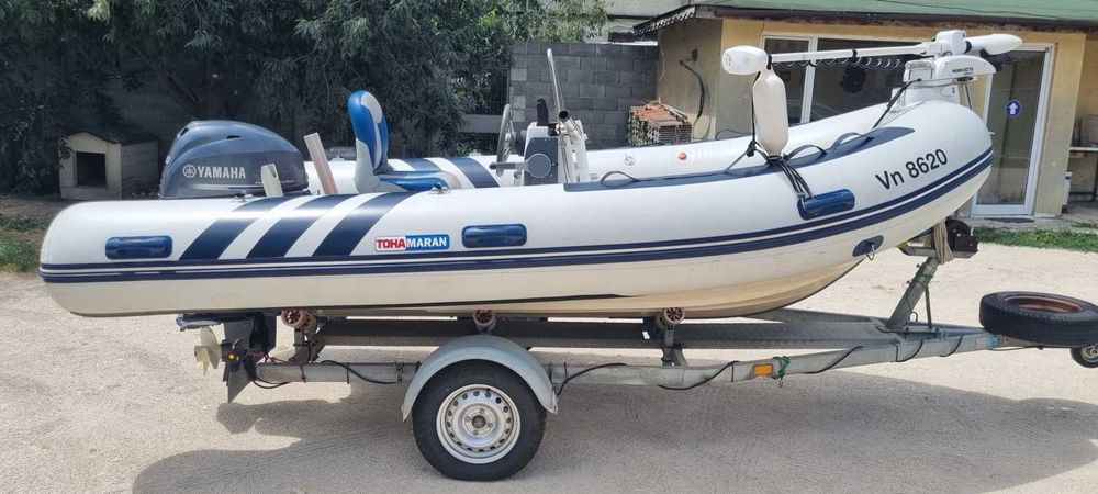 Продавам лодка RIB Tohamaran 4. 20 + Yamaha 40 HP