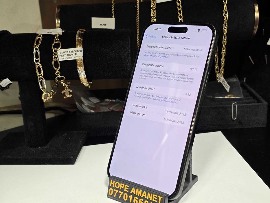 Hope Amanet P10/iPhone 15 Plus 128GB