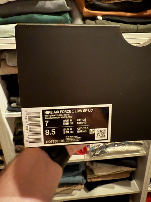 Af1 Air Force 1 Low Sp Uc GORE-TEX Alb white