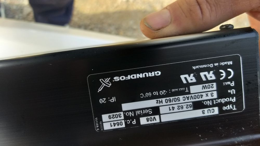 Насосный блок управления GRUNFUS