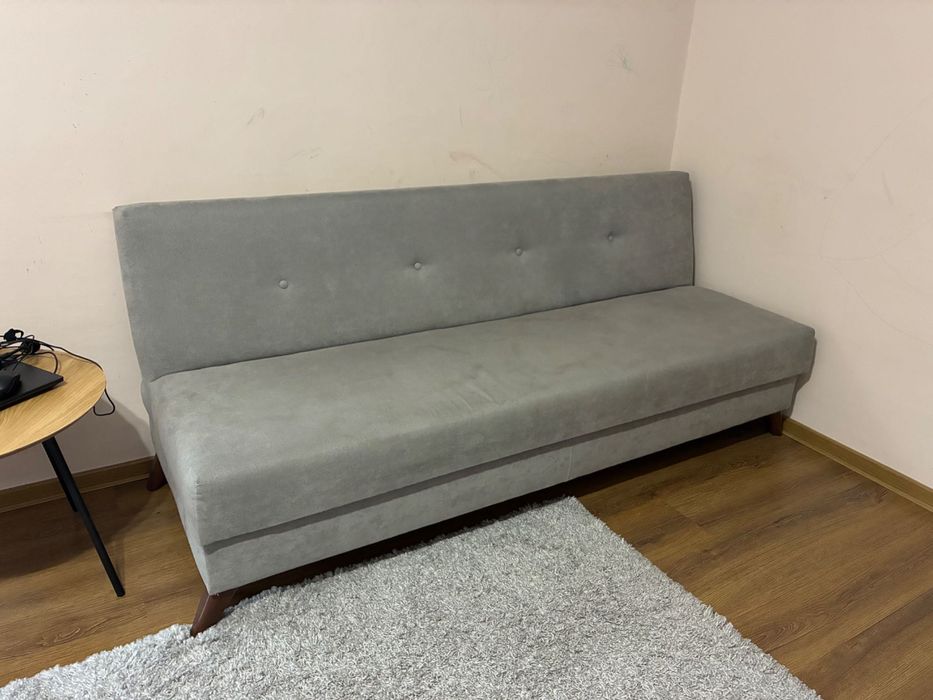 Canapea extensibilă gri