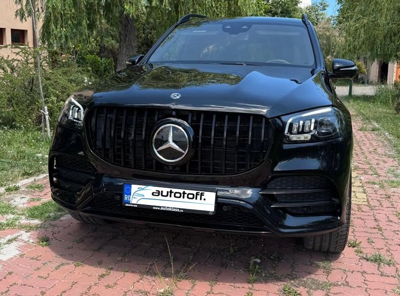 Grila centrala GLS X167 compatibila cu Mercedes (20-23) Panamericana Black Design