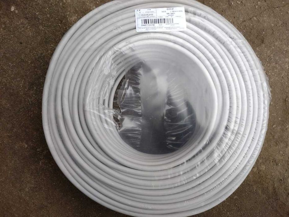 Conductor electric Romcab CYY-F 3x2.5, 100m-rola Medias • OLX.ro