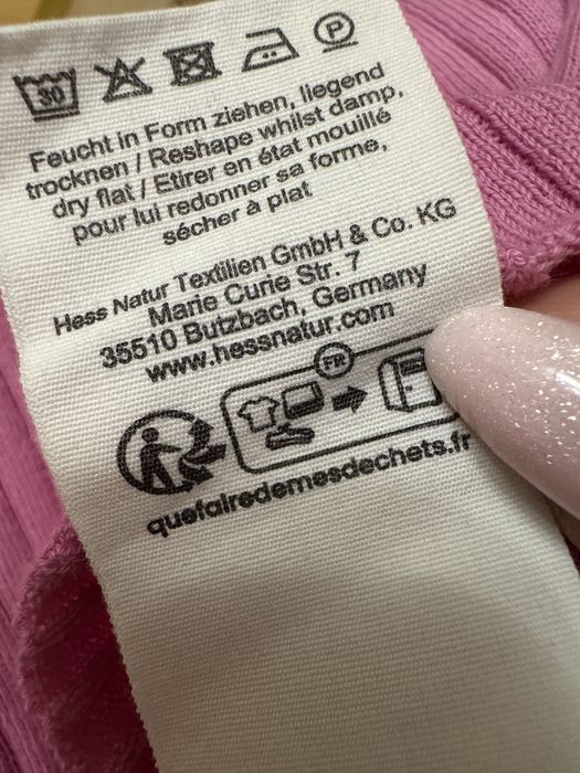 Top mânecă 3/4 din bumbac organic Hessnatur, mărime 34.