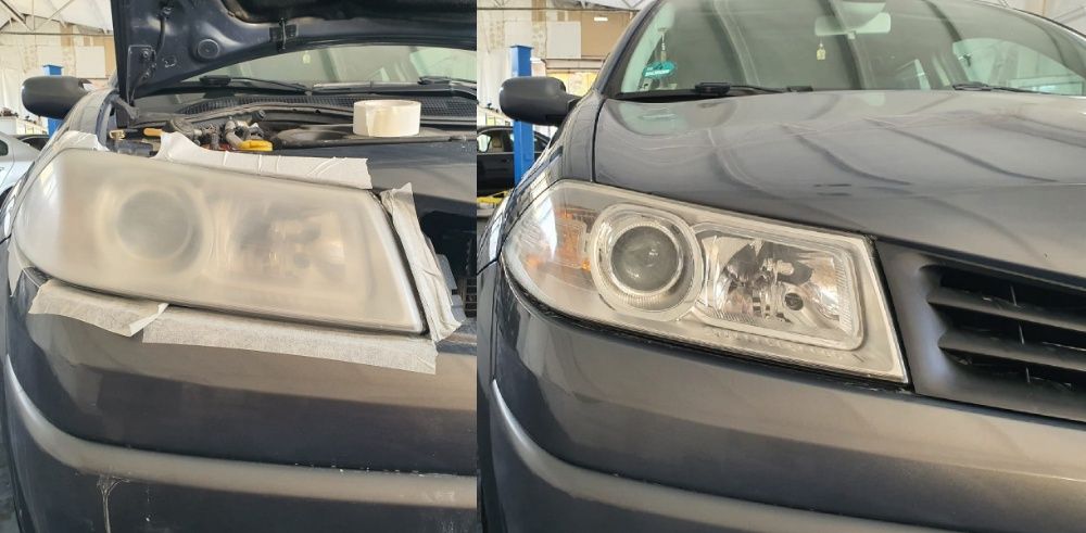 Restaurare faruri, Polish faruri prin polimerizare