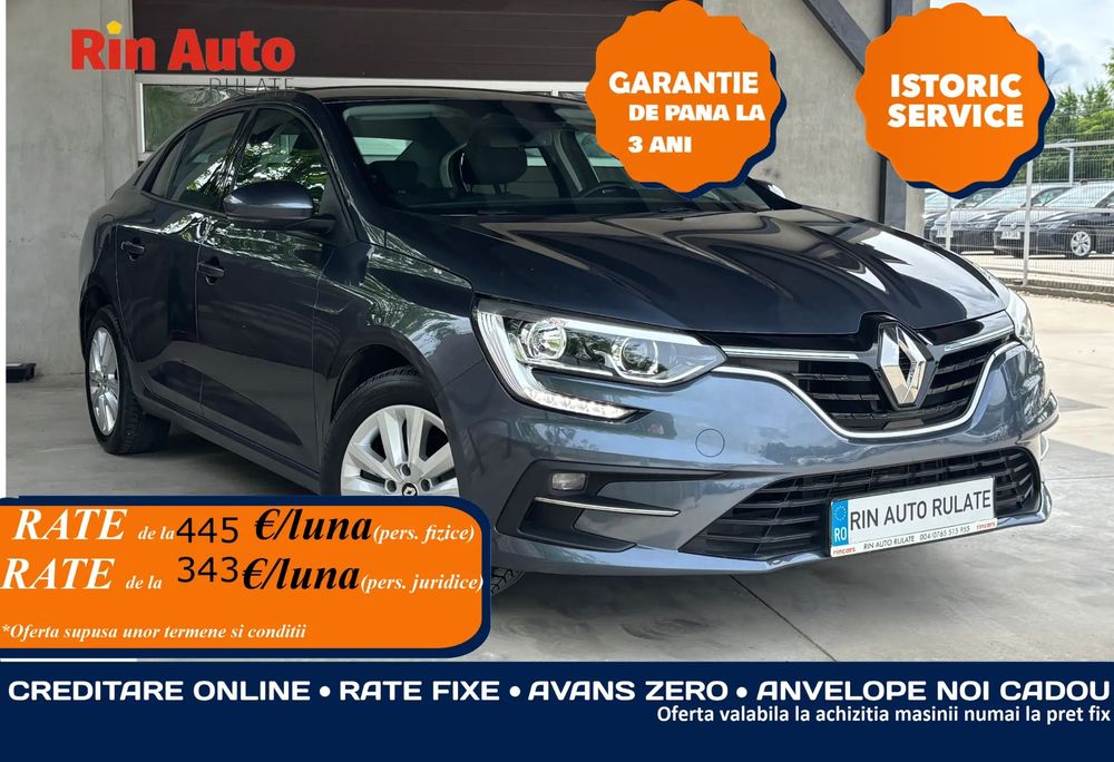 Renault Megane GARANTIE ~ TVA 21% - Posibilitate vanzare si in RATE – Credit Leasing