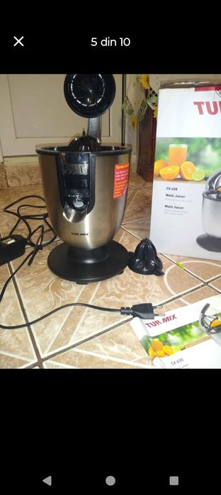 Storcător citrice Multi Juicer CX 650 – Putere 160 W

Putere motor: 16