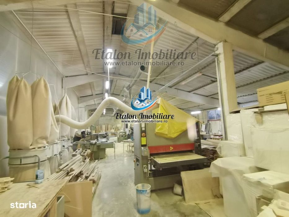 Hala 755 mp, teren 2000 mp, Girov, Judet Neamt