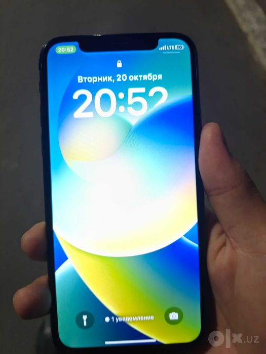 iphone X 64gb qora