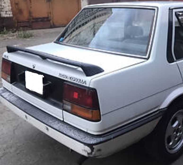 Спойлер TOYOTA Carolla Е80 E90 Original foha/MS Design