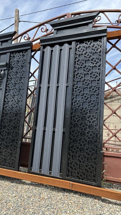 Ворота. Кованые ворота. Ковка. Дверь