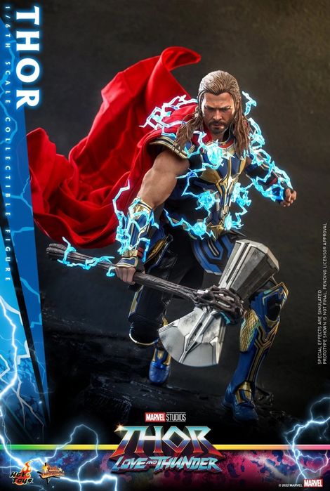 Могъщият Тор на Марвел - Hot Toys Thor Love and Thunder 1/6 Scale