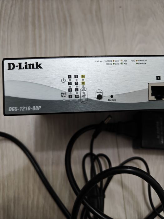 Switch POE smart managed DGS 1210-08P
