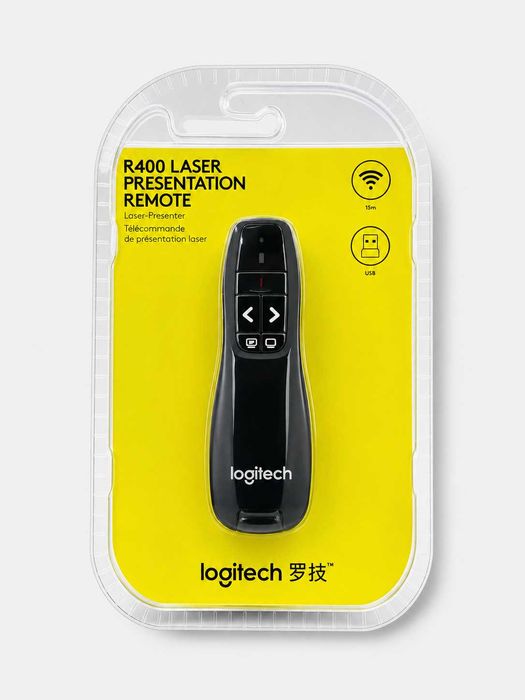 Пульт дистанционного управления Logitech R400, Презентер лазерный