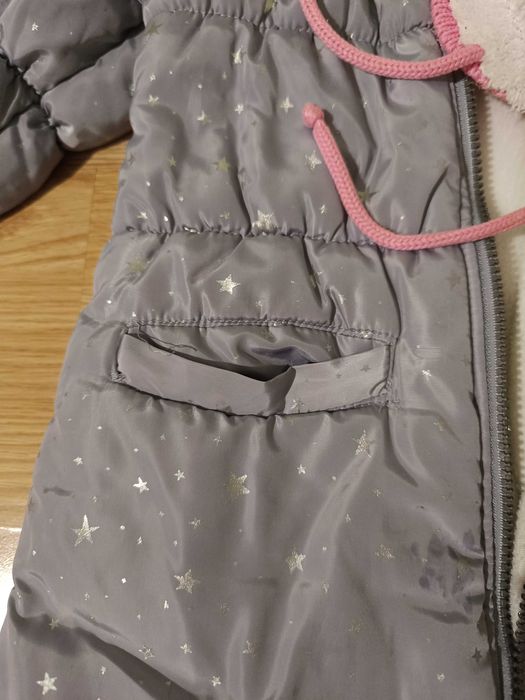 Зимно яке за момиченце 116 размер подарък