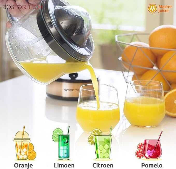 Електрическа сокоизстисквачка за цитруси Boston Tech MasterJuicer, 40W