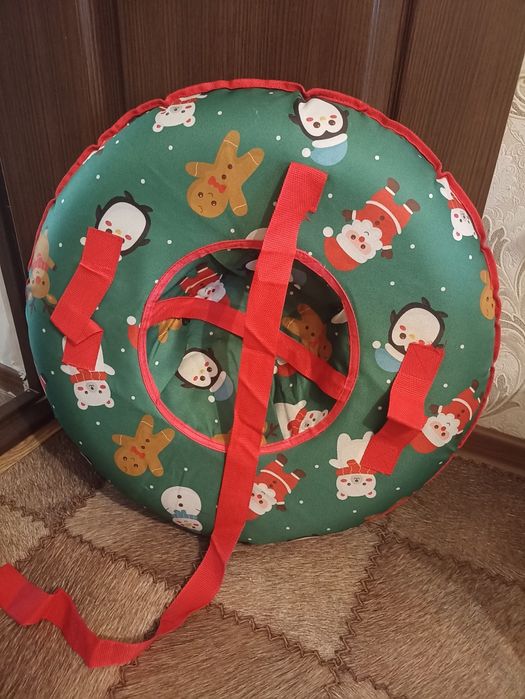 Санки зимние. Плюшка в подарок
