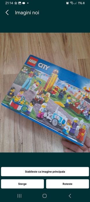 LEGO nou original City Town  Parcul de distractii 60234