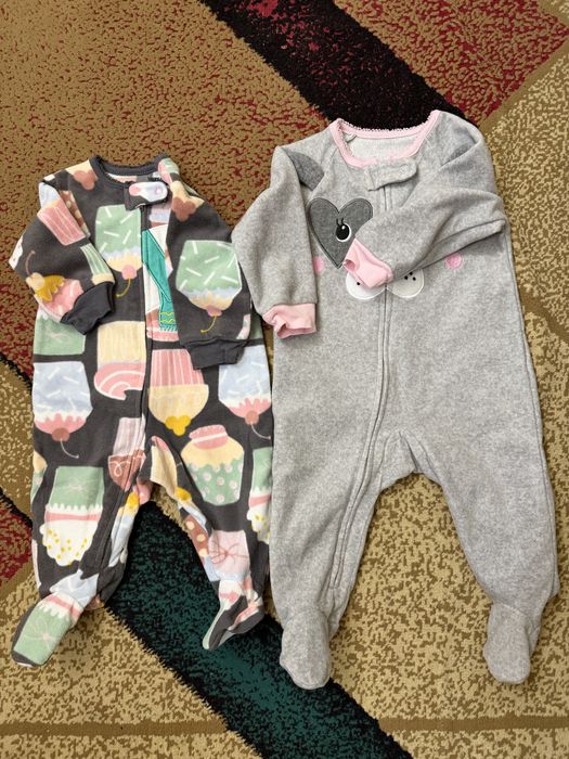 Флисовые слипы 0-6 месяцев