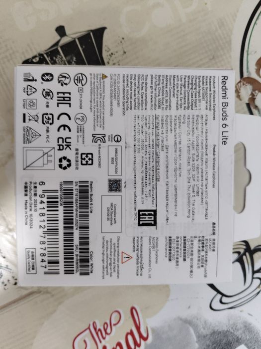 Наушники redmi buds 6 lite