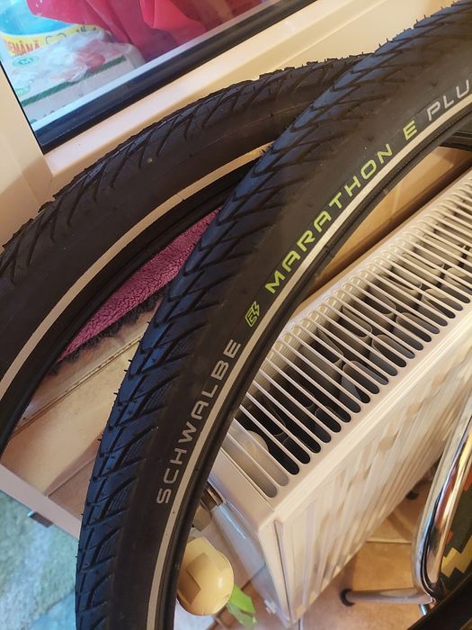 Anvelope - Cauciucuri Schwalbe Marathon  e-plus  antipană cu Reflex