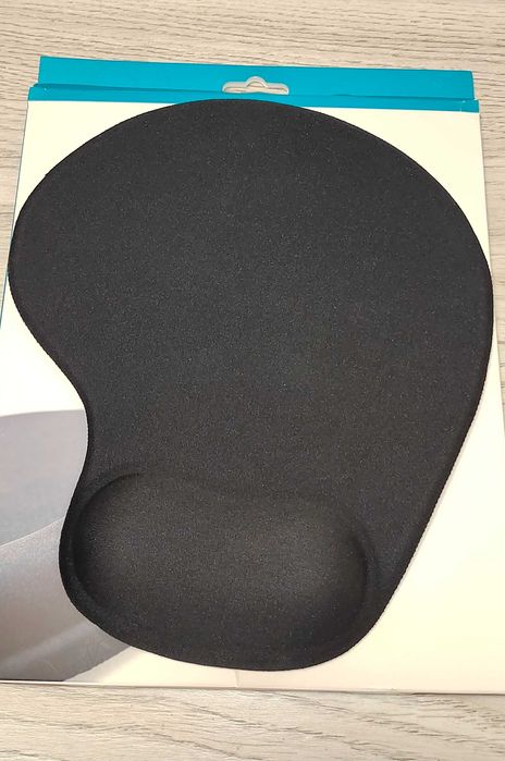 Mouse pad ergonomic QILIVE Q9720, material textil, negru - NOU