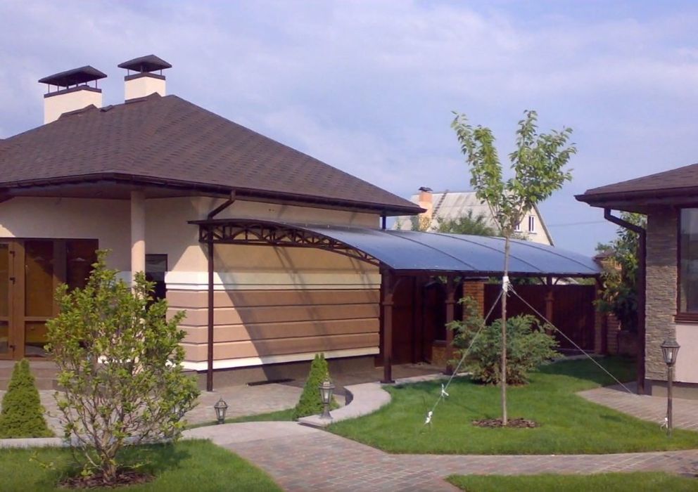 Изготовление навесов