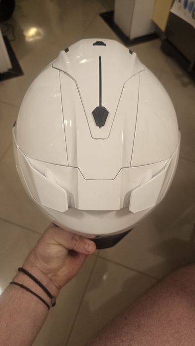 Casca moto SHARK D-SKWAL 3 BLANK alb