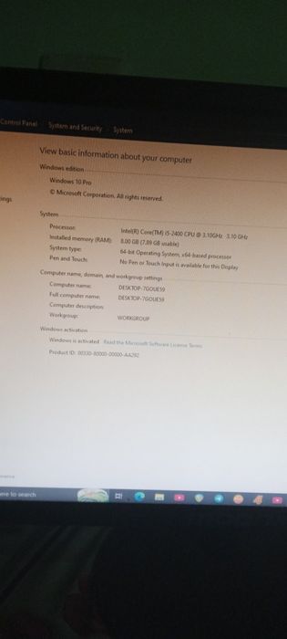 Kompyuter PC Sotiladi stol kompyut