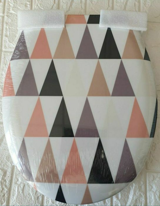 Colac toaleta cu model,soft-close