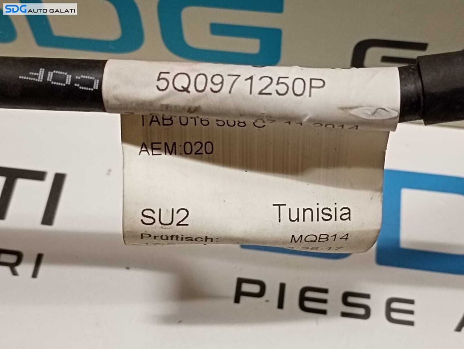 Instalatie Electrica Cablaj Borna Baterie Acumulator Audi A3 8V 1.6 TDI CRL 2013 - 2017 Cod 5Q0971250P [M6651]