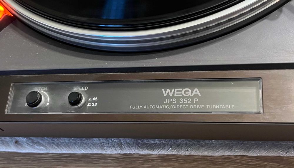Pick up Wega JPS 352 P Direct Drive Automat Germany