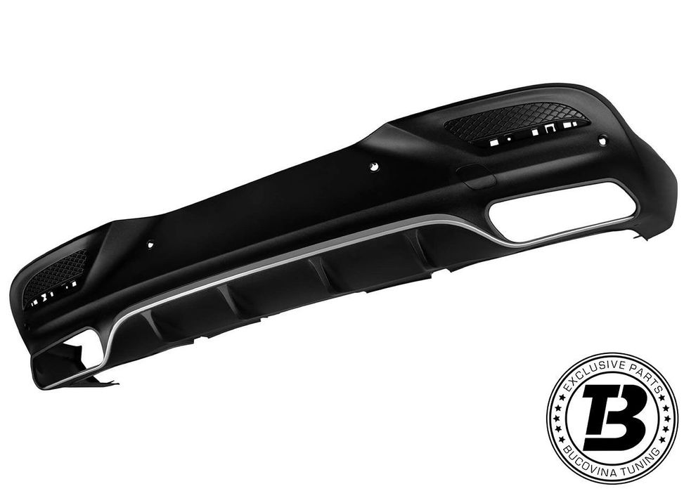 Difuzor Bara Spate cu Ornamente compatibil cu Mercedes GLE Coupe C292 AMG