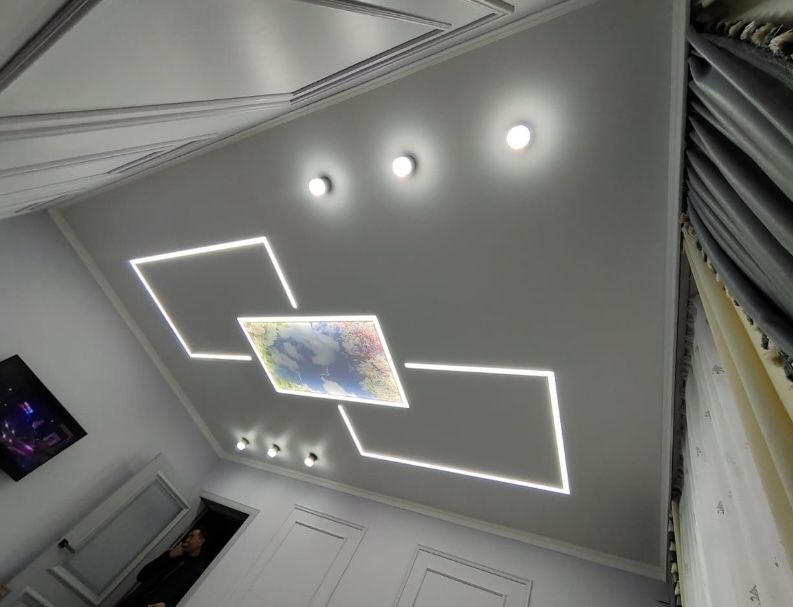 Натяжные потолки 1000