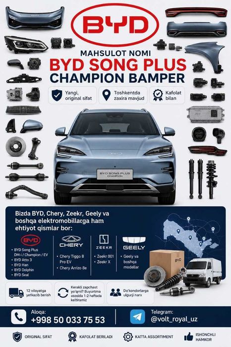 Byd song plus champion учун Дверь стеклянная
