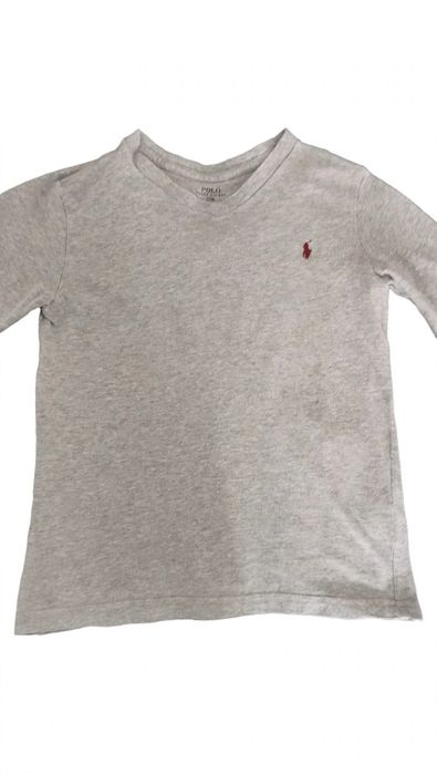 Set două bluze Polo Ralph Lauren gri deschis și bleumarin