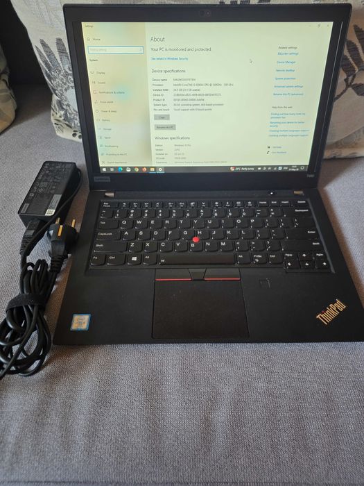 Interfata ELM  cu laptop Lenovo T490 I-5 Gen. 8 2,5  cu RAM DDR4-24GB