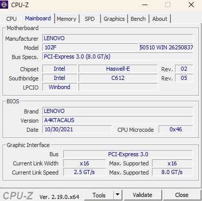 Vand PC Lenovo P510 Intel Xeon E5 v3
