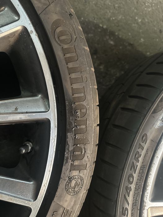 Set Roti AMG ORIGINALE R19 jante anvelope mercedes w205 w213 w218 w257