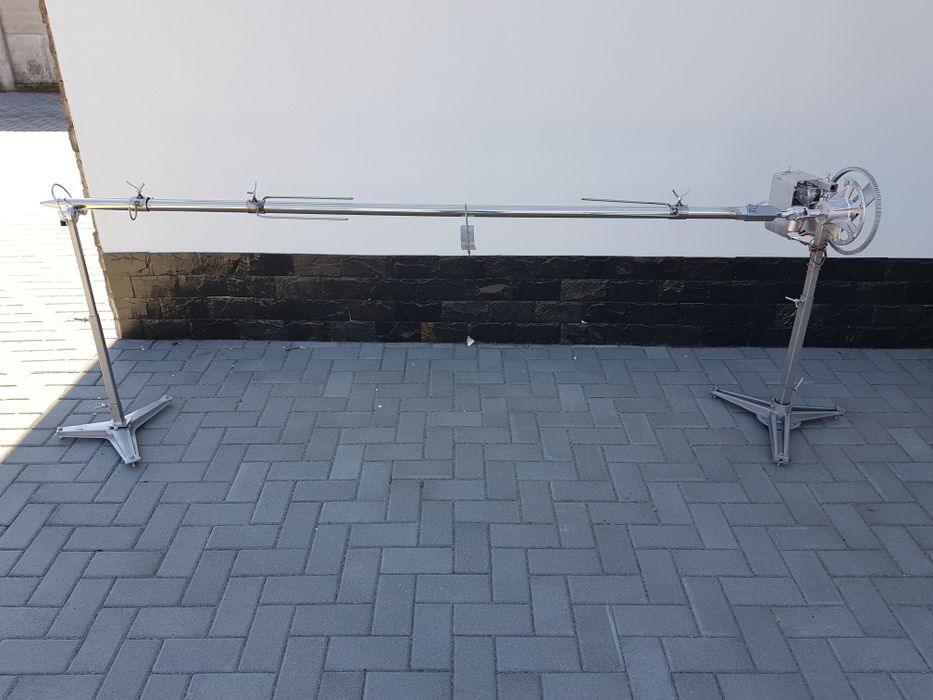 Protap rotisor electric 12V/220V inox purcei miel oaie berbecut pui