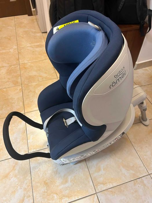 Scaun auto Britax Römer Dualfix, 0–18 kg, ISOFIX, rotativ 360°