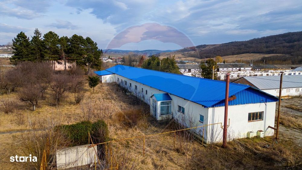 Spațiu industrial, comercial, depozitare,860mp,com Traian, jud Bacău,
