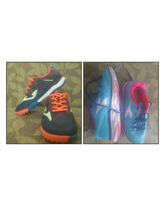 Mаратонски за футбол за изкуствено игрище Joma и маратонки Diadоra