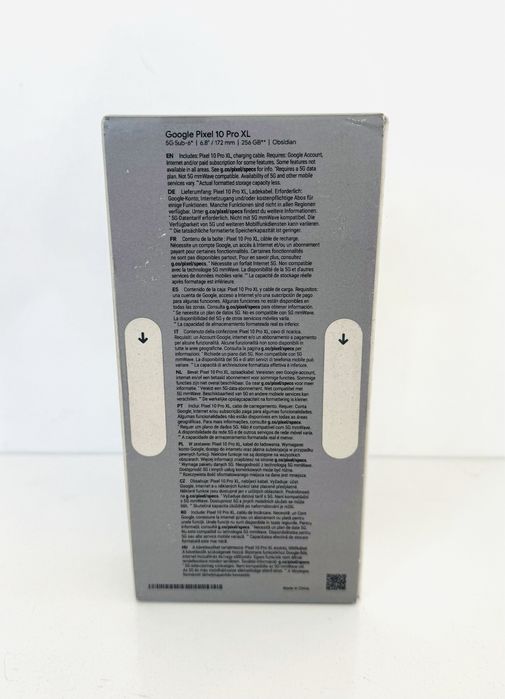 НОВ! Google Pixel 10 Pro XL 256GB 16GB Ram Obsidian 2г.Гаранция!